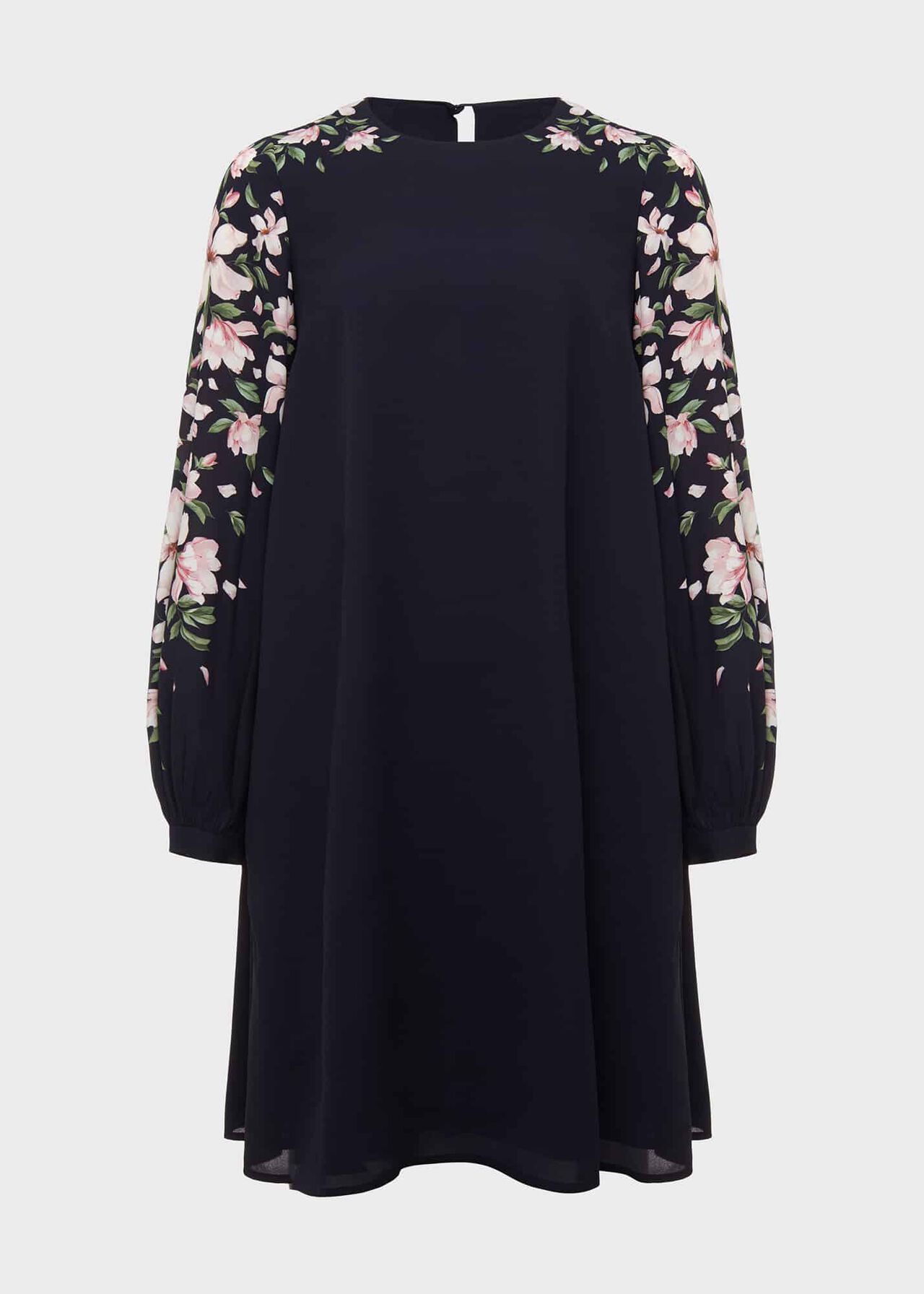 Zoey A Line Floral Dress, Navy Multi, hi-res