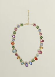 Indira Necklace, Pink Multi, hi-res