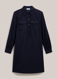 Lena Dress, True Navy, hi-res