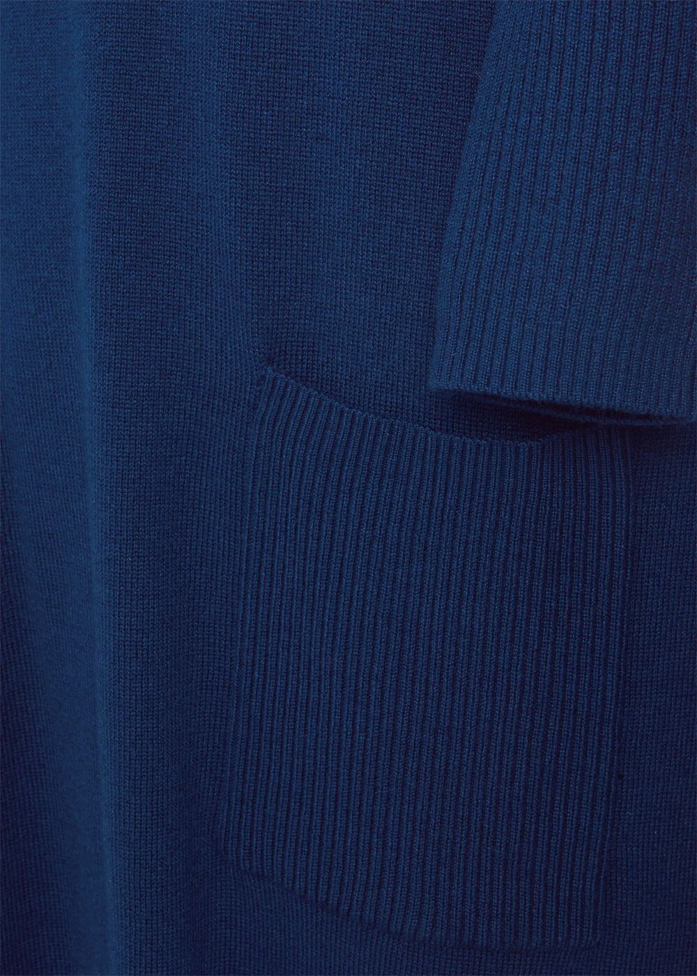 Devora Knitted Dress With Cashmere, Steel Blue, hi-res