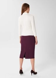 Adelia Skirt, Deep Plum, hi-res