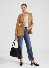 Joelle Shirt, Cream Camel, hi-res