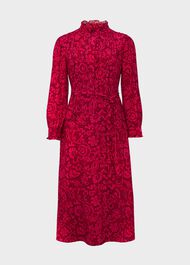 Eleanora Dress, Red Pink, hi-res