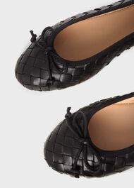 Casey Ballet Flats, Black, hi-res
