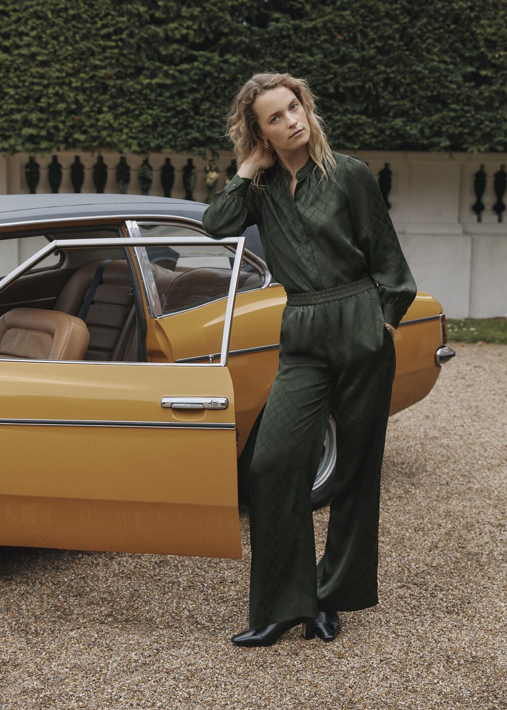 Lucia Blouse, Woodland Green, hi-res
