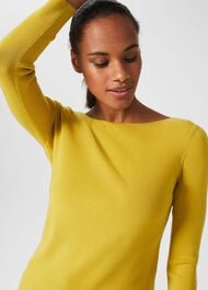 Cesci Jumper, Lemon Yellow, hi-res