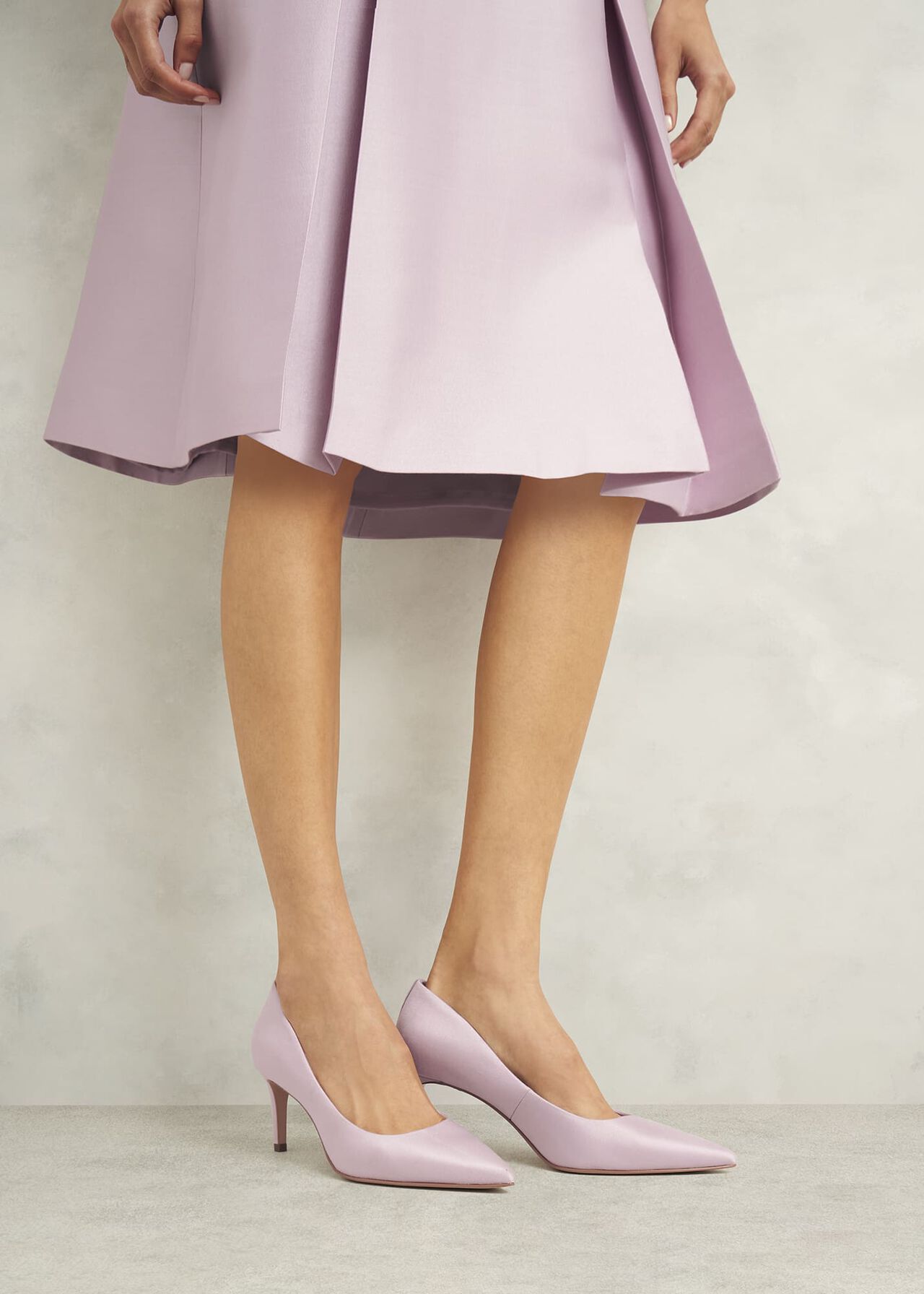 Leila Wool Silk Courts, Soft Petal Pink, hi-res