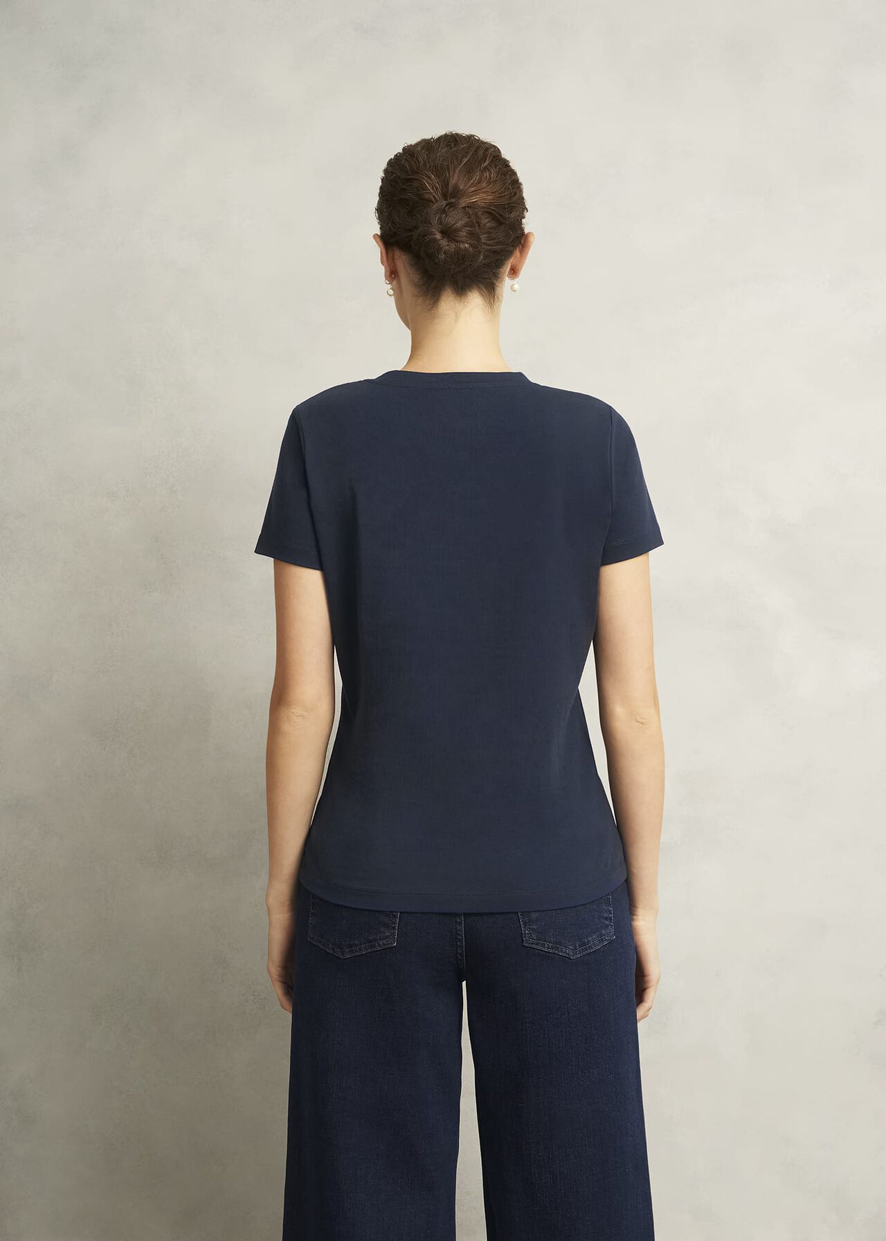Pixie Print T-Shirt, Navy Multi, hi-res