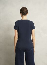 Pixie Print T-Shirt, Navy Multi, hi-res