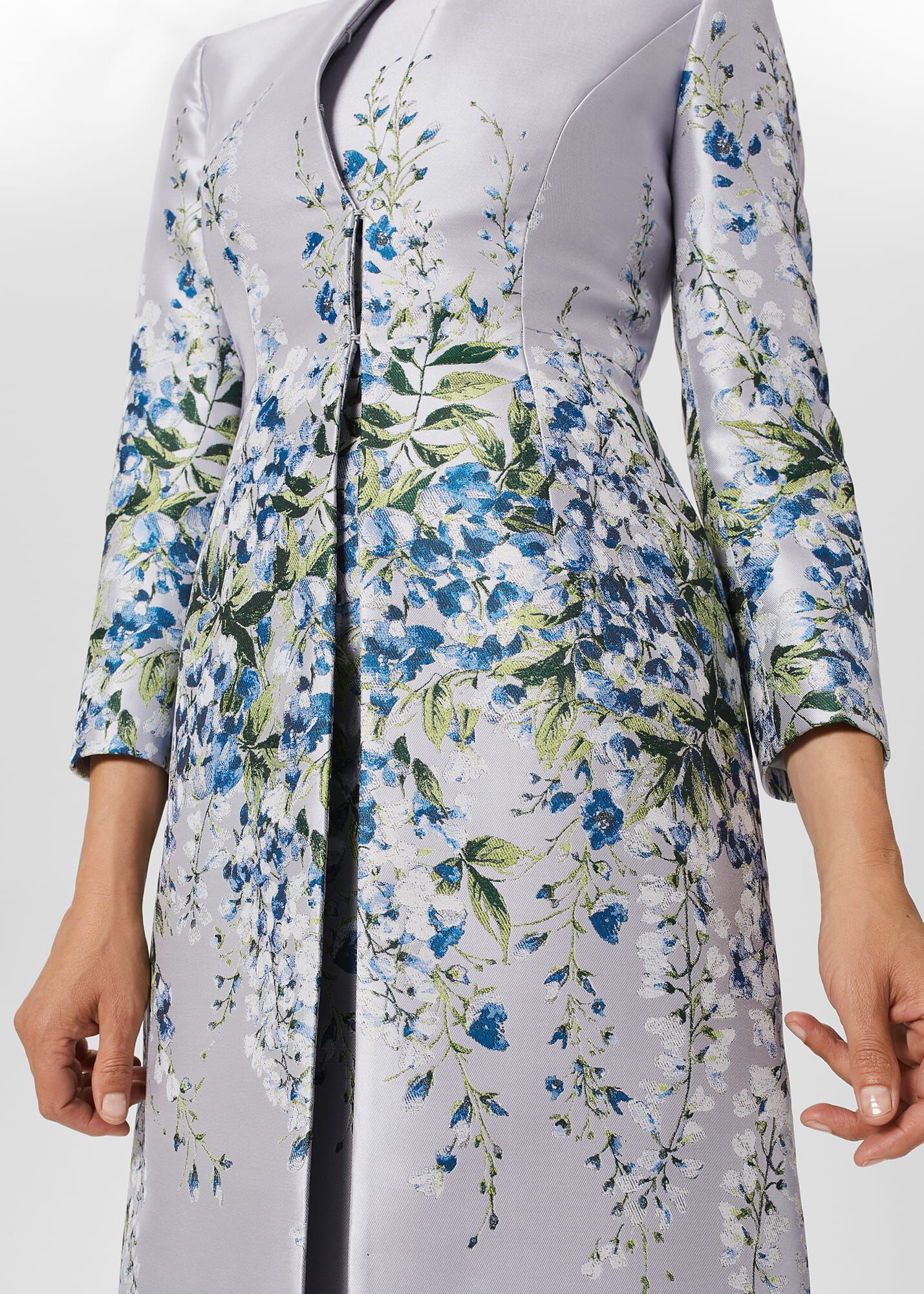 Sofia Jacquard Coat