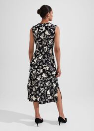Joanna Dress, Black Cream, hi-res
