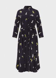 Lainey Dress, Navy Multi, hi-res