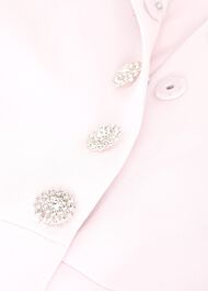 Chara Fit And Flare Coat, Pale Pink, hi-res