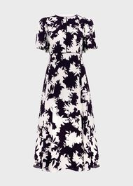 Alva Dress, Ivory Black, hi-res