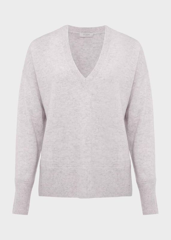 Jessa V Neck Cashmere Jumper