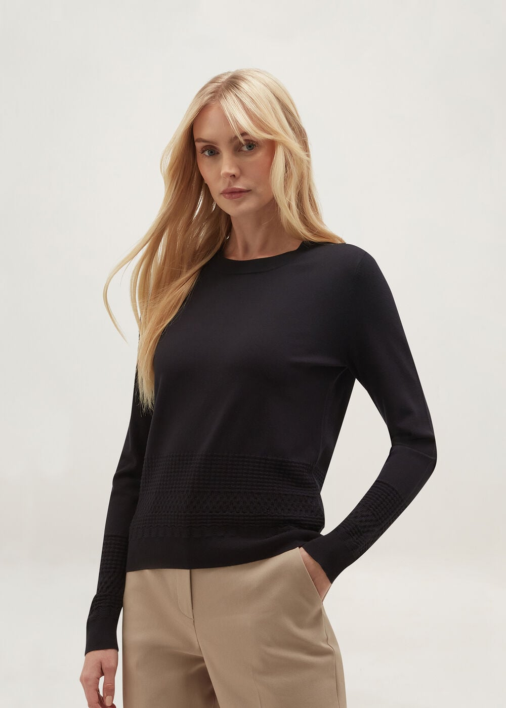 Kristen Pointelle Jumper