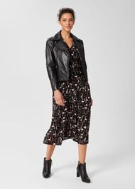 Teagan Midi Dress, Black Multi, hi-res