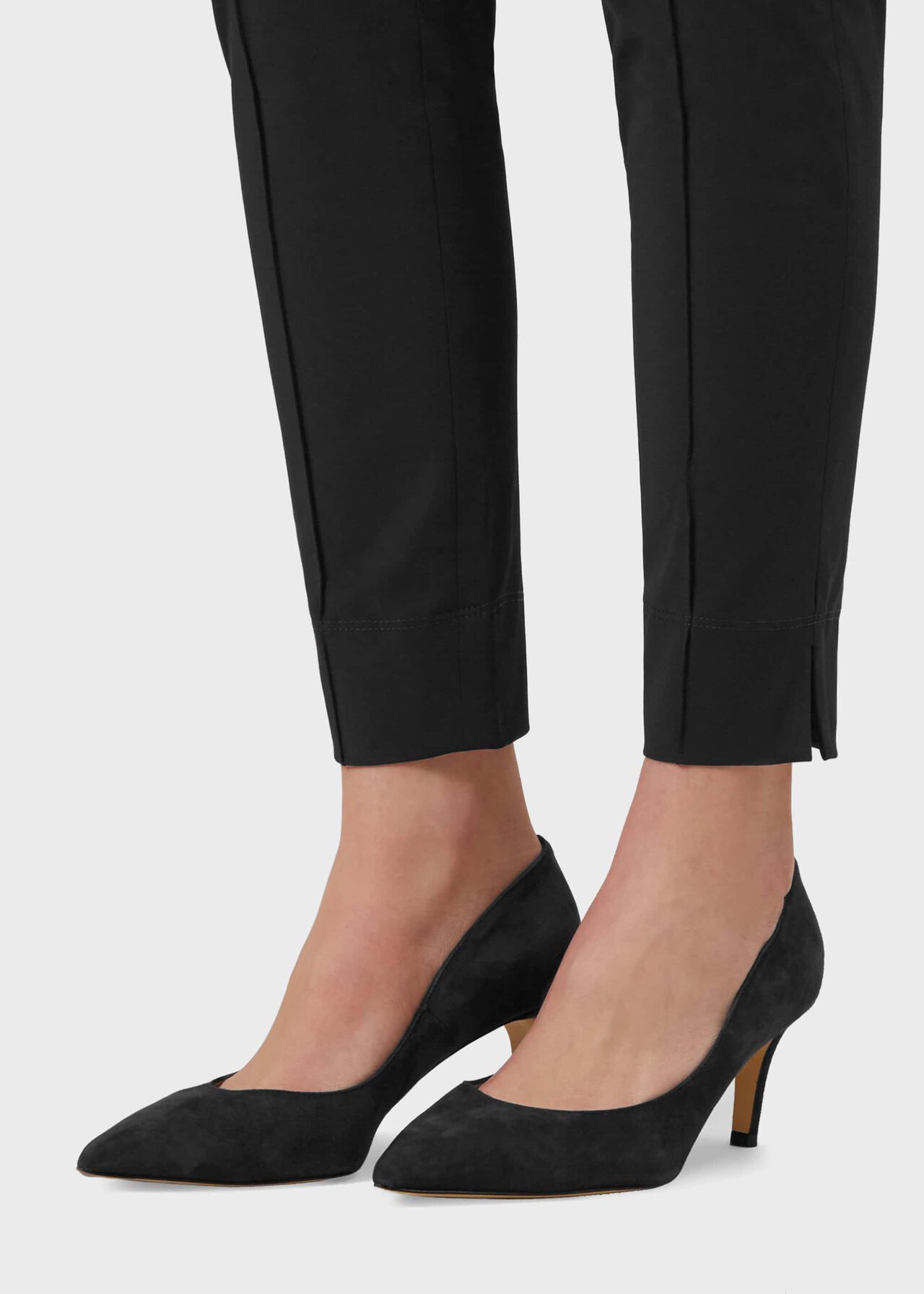 Adrianna trousers With Stretch, Black, hi-res