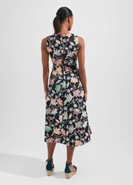 Emilie Dress, Black Multi, hi-res