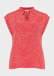 Cala Blouse, Pink Orange, hi-res