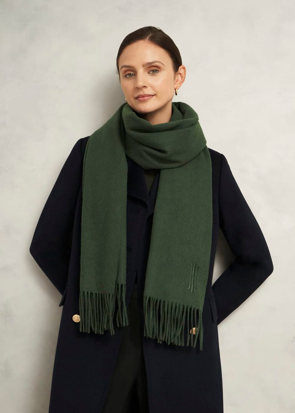 Emery Scarf, Woodland Green, hi-res