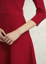 Petite Scarlett Dress, Pomegranate Red, hi-res