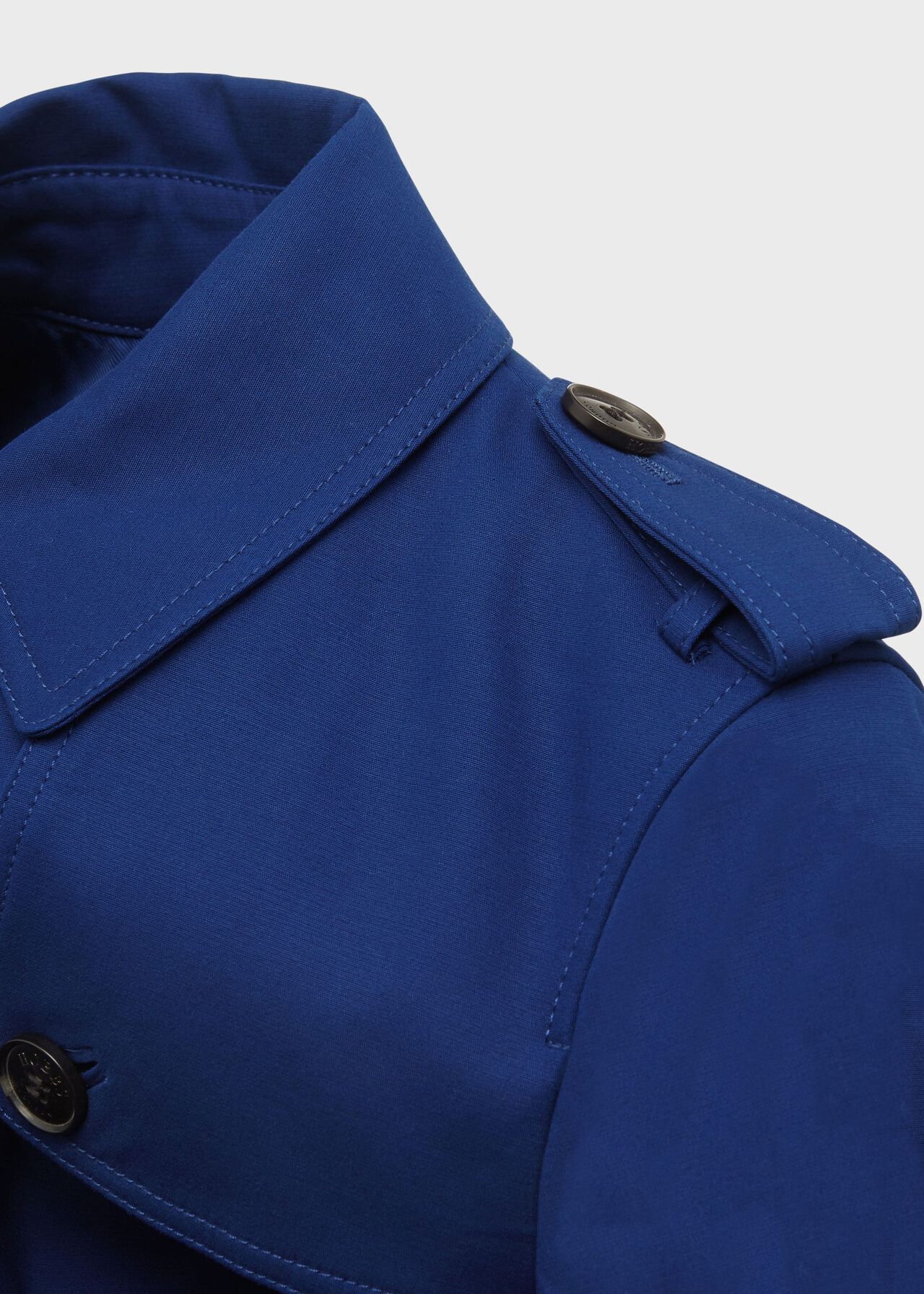 Saskia Water Resistant Trench Coat, Cobalt, hi-res