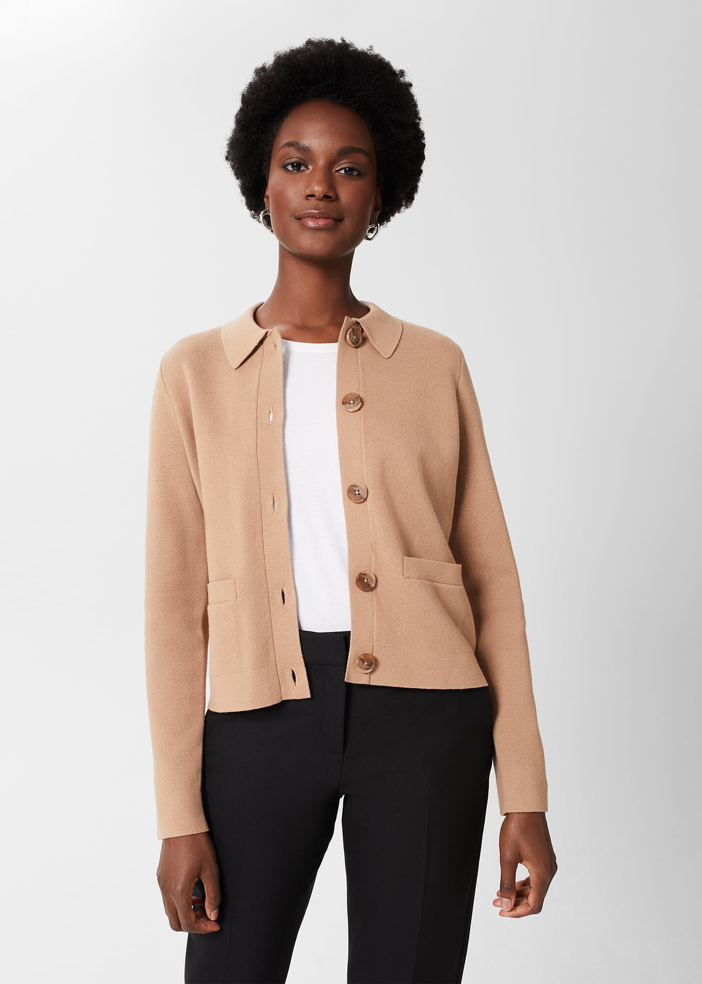 Cotton wool clearance cardigan