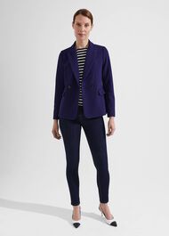 Petite Romy Jacket, Rich Navy Blue, hi-res