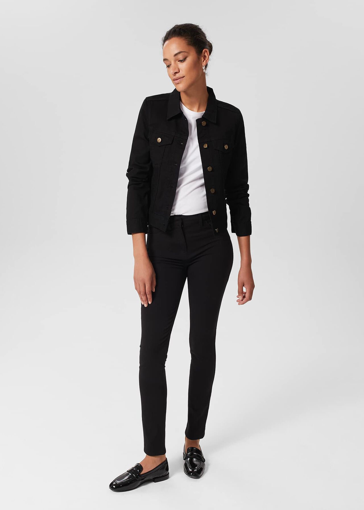 Petite Amanda Jeans, Black, hi-res