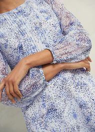 Mariette Dress, Blue Multi, hi-res