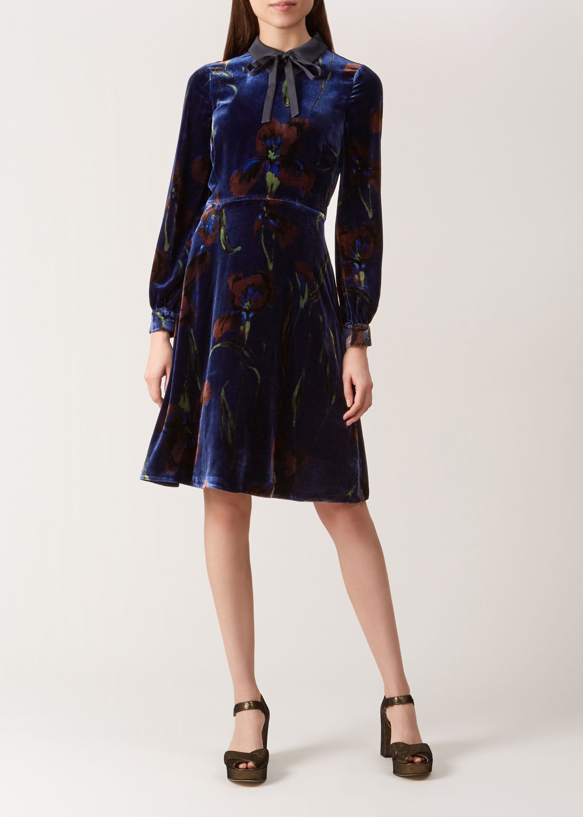 hobbs eliora velvet dress