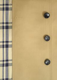 Skylar Shower Resistant Midi Trench, Tan, hi-res