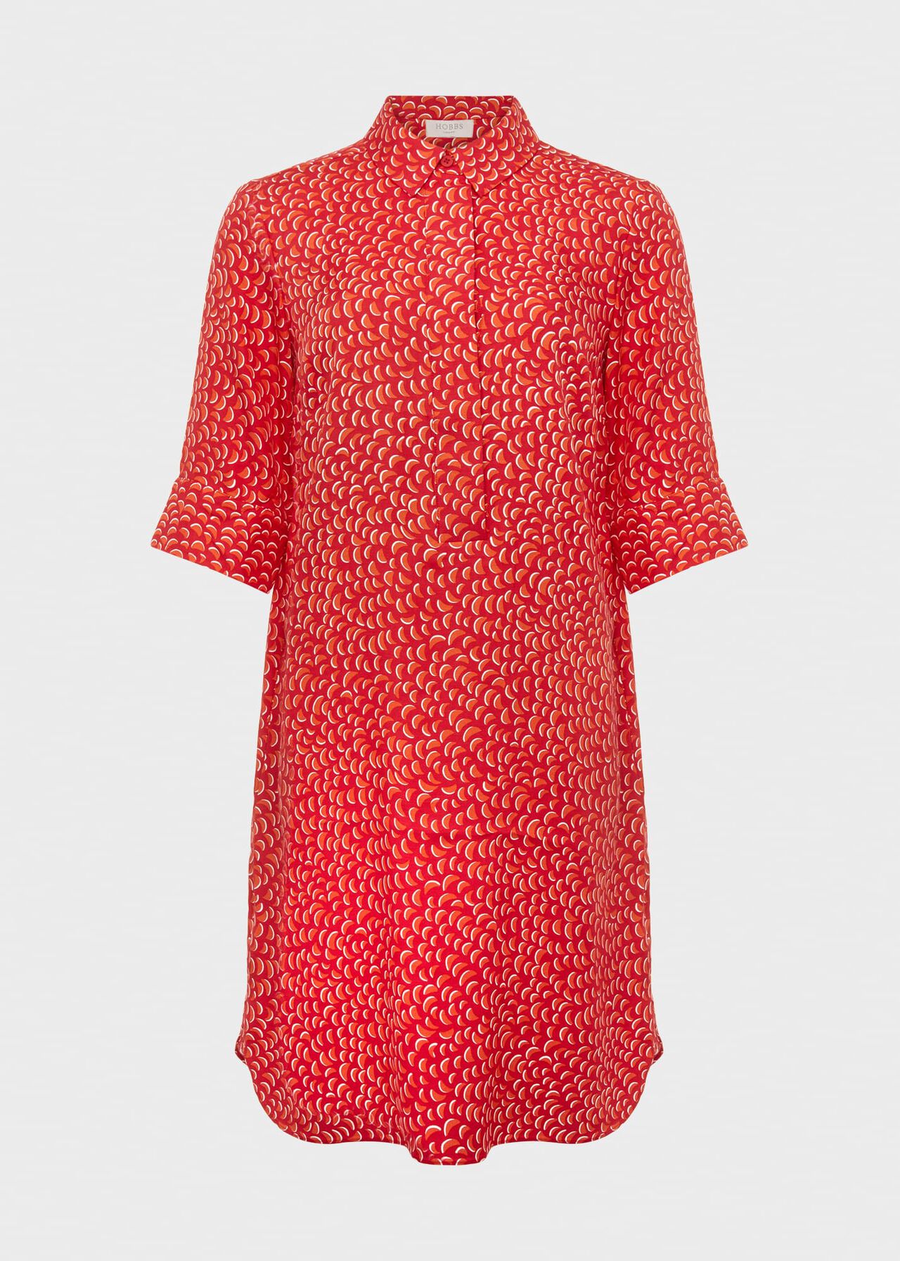 Marciella Tunic Dress, Pink Orange, hi-res