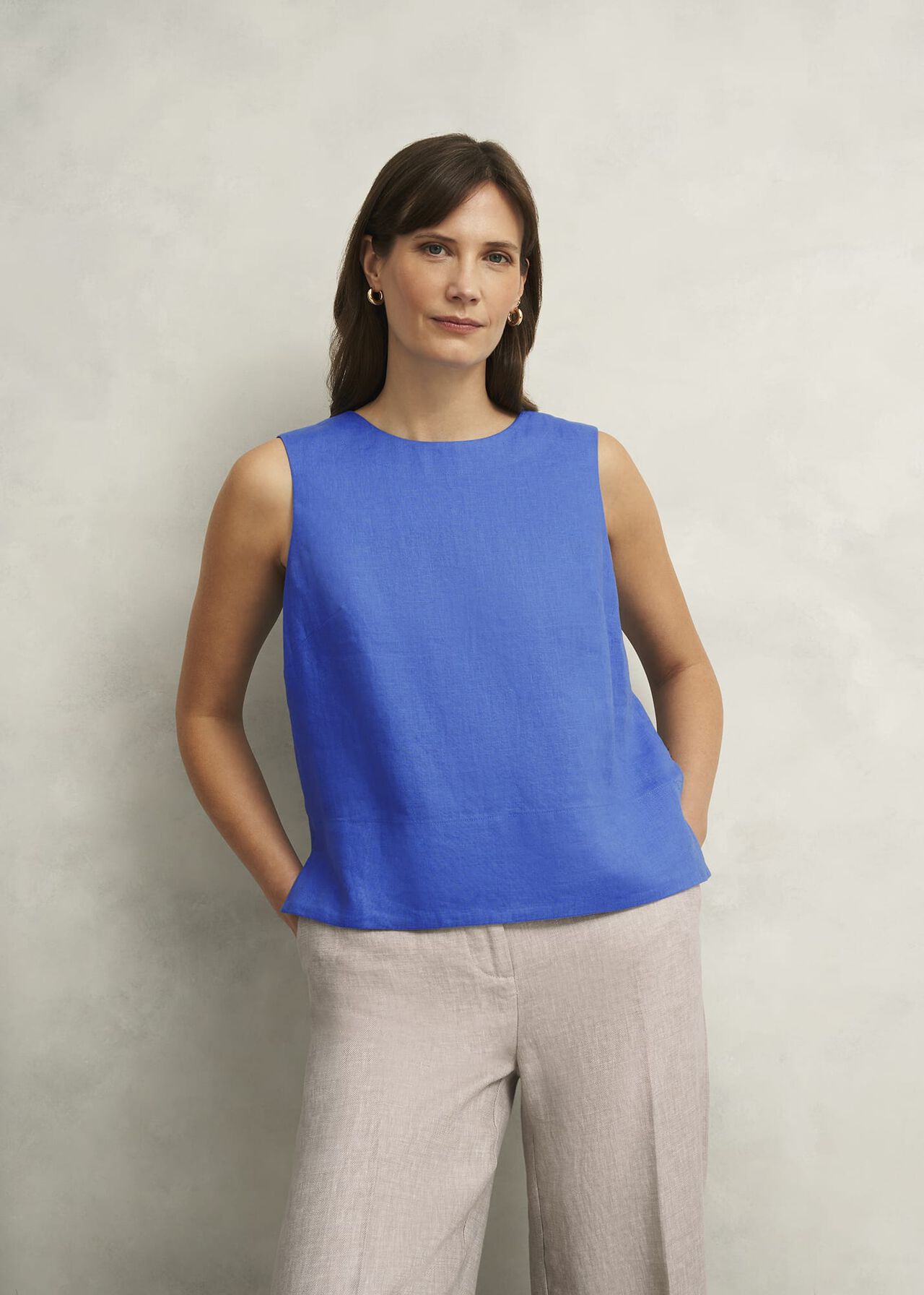 Hobbs Malindi Linen Top Hobbs Malindi Linen Top