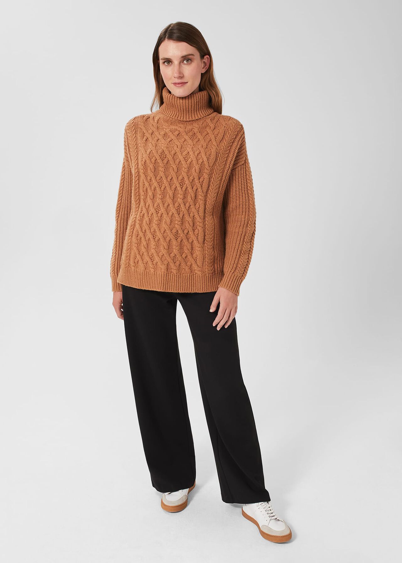 Emmeline Jumper, Camel, hi-res