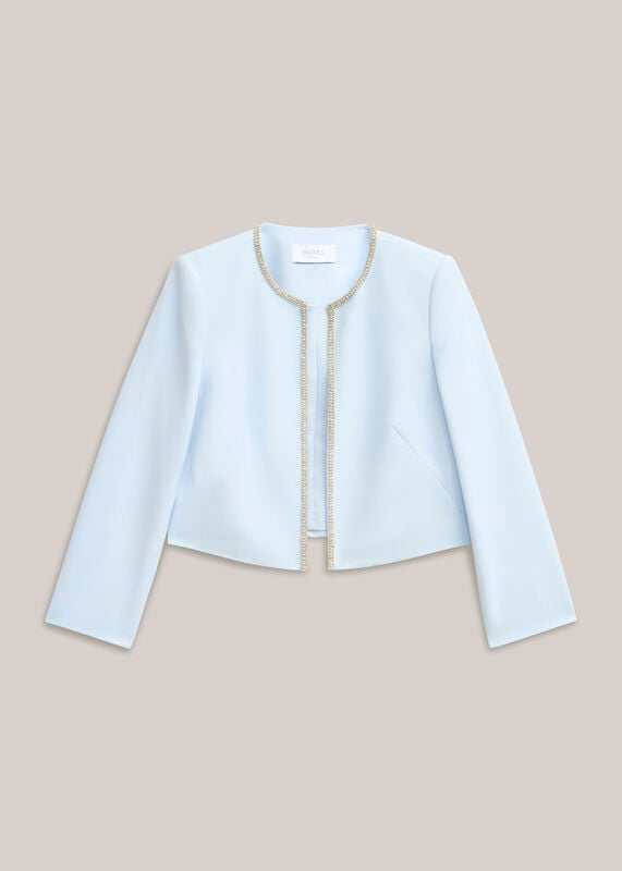 Beatrix Embellished Trimmed Jacket