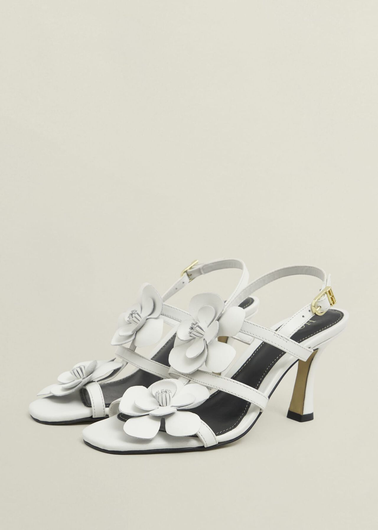 Farmoor Sandals, Ivory, hi-res