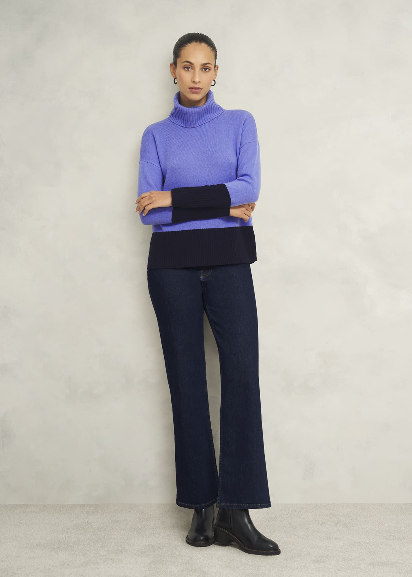 ホブズ HOBBS MELODIE KNIT （BLUE HOBBS NAVY） Melodie Wool Blend Sweater | Hobbs US |