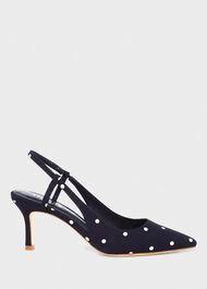 Celia Slingback, Navy Ivory, hi-res