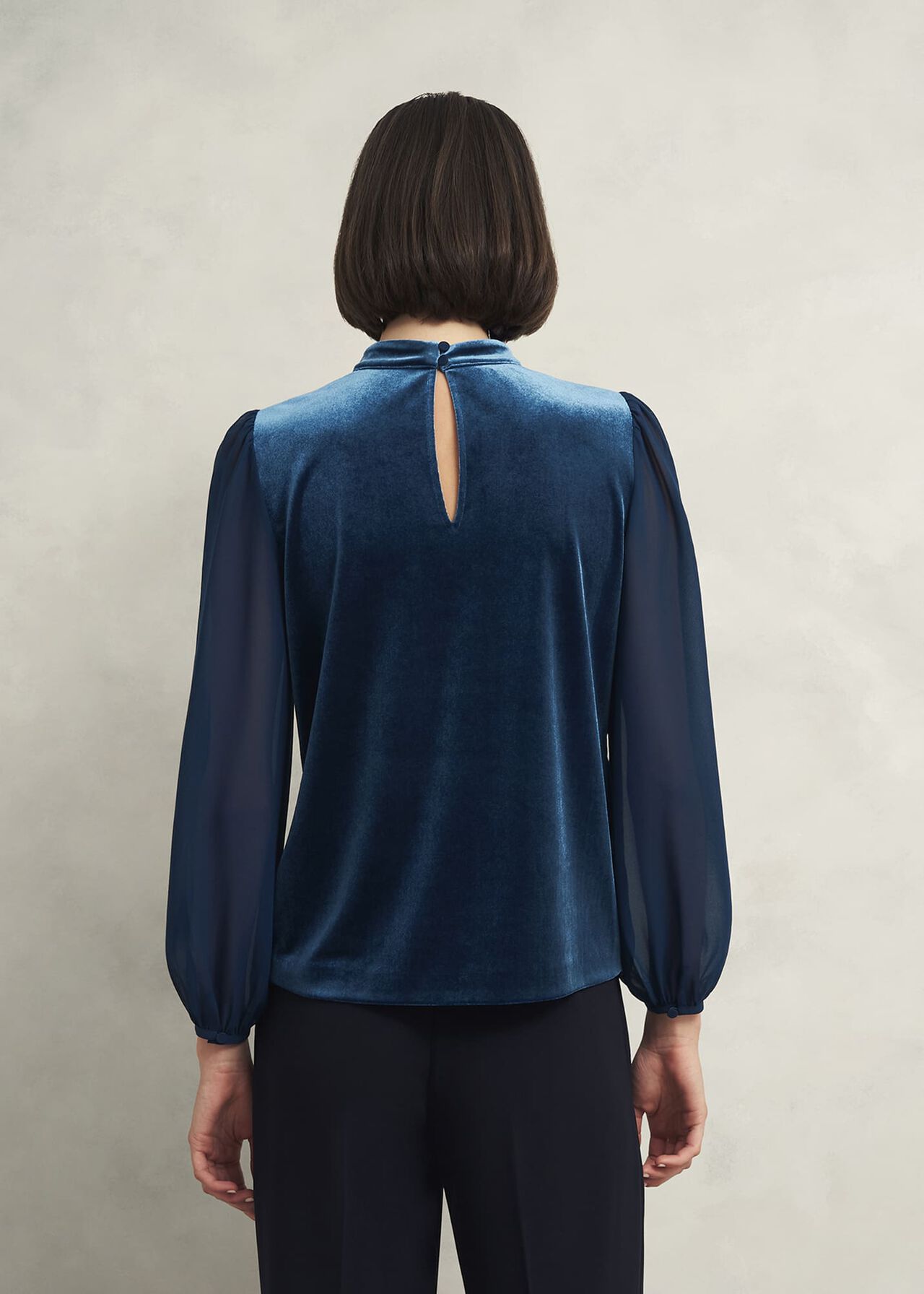 Rosalie Top, Riverside Blue, hi-res