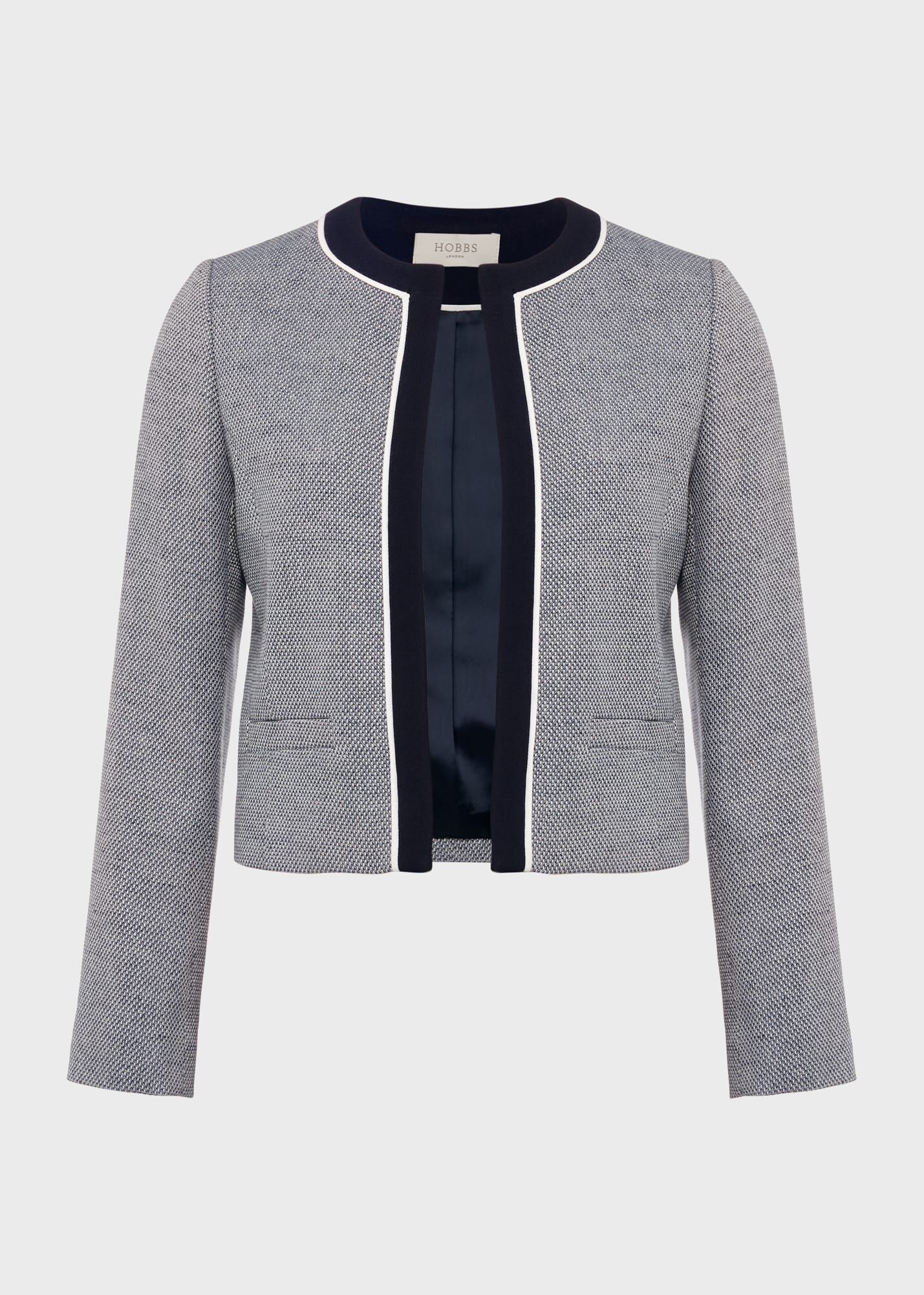 Hobbs cropped jacket store