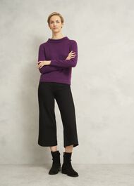 Audrey Sweater, Vibrant Purple, hi-res
