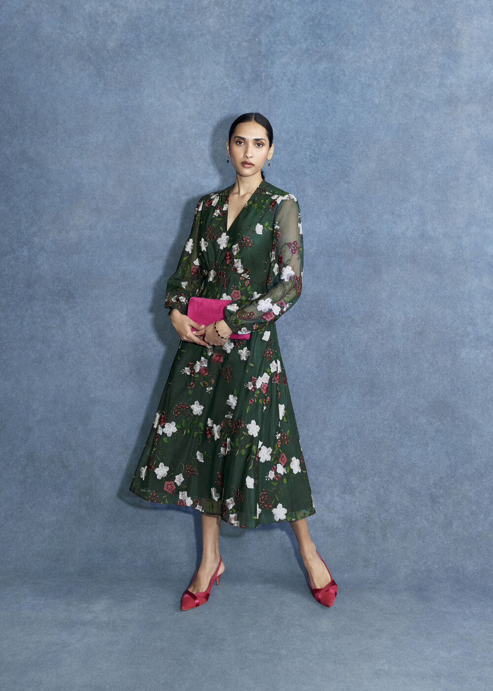 Flo Embroidered Dress