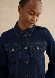 Vivienne Jacket, Indigo, hi-res