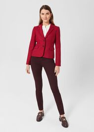 Hackness Wool Jacket , Raspberry, hi-res