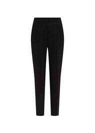 Petite Gael Wool Blend Trouser With Stretch, Black, hi-res