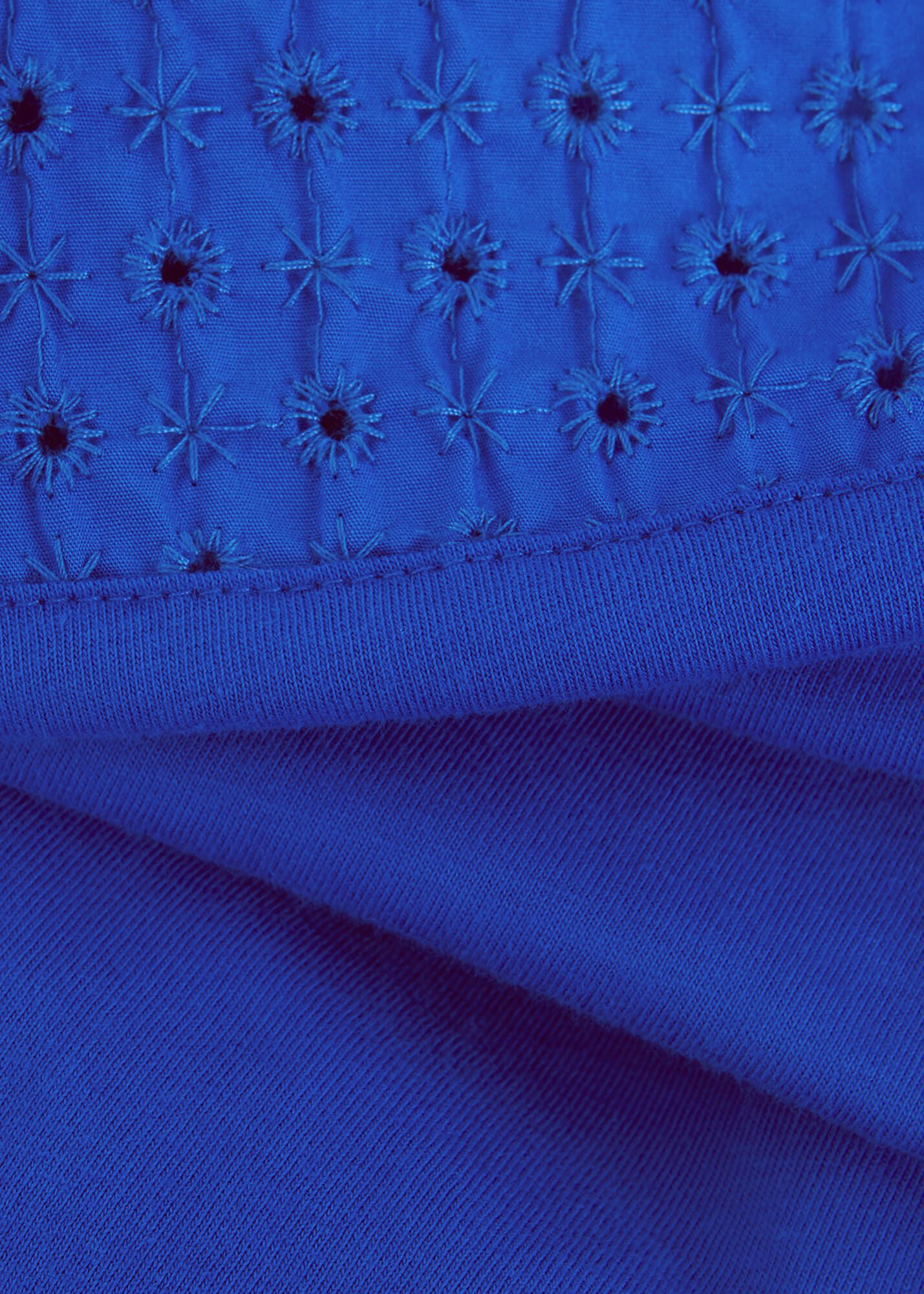 Paige Cotton Broderie Top | Hobbs US |