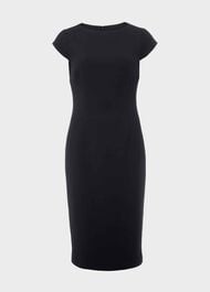 Petite Mia Dress, Navy, hi-res