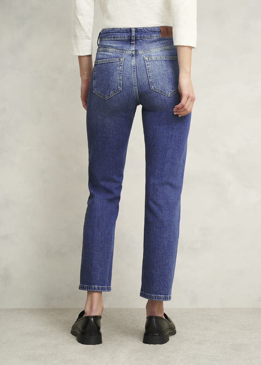 Shea Straight Jeans, Mid Wash, hi-res